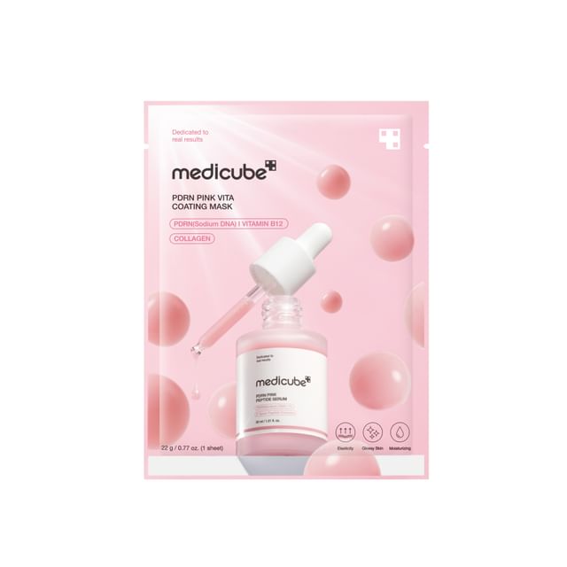 Medicube - PDRN Pink Vita Coating Mask 1pc