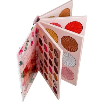 4 in 1 eyeshadow palette with free Brush Gift