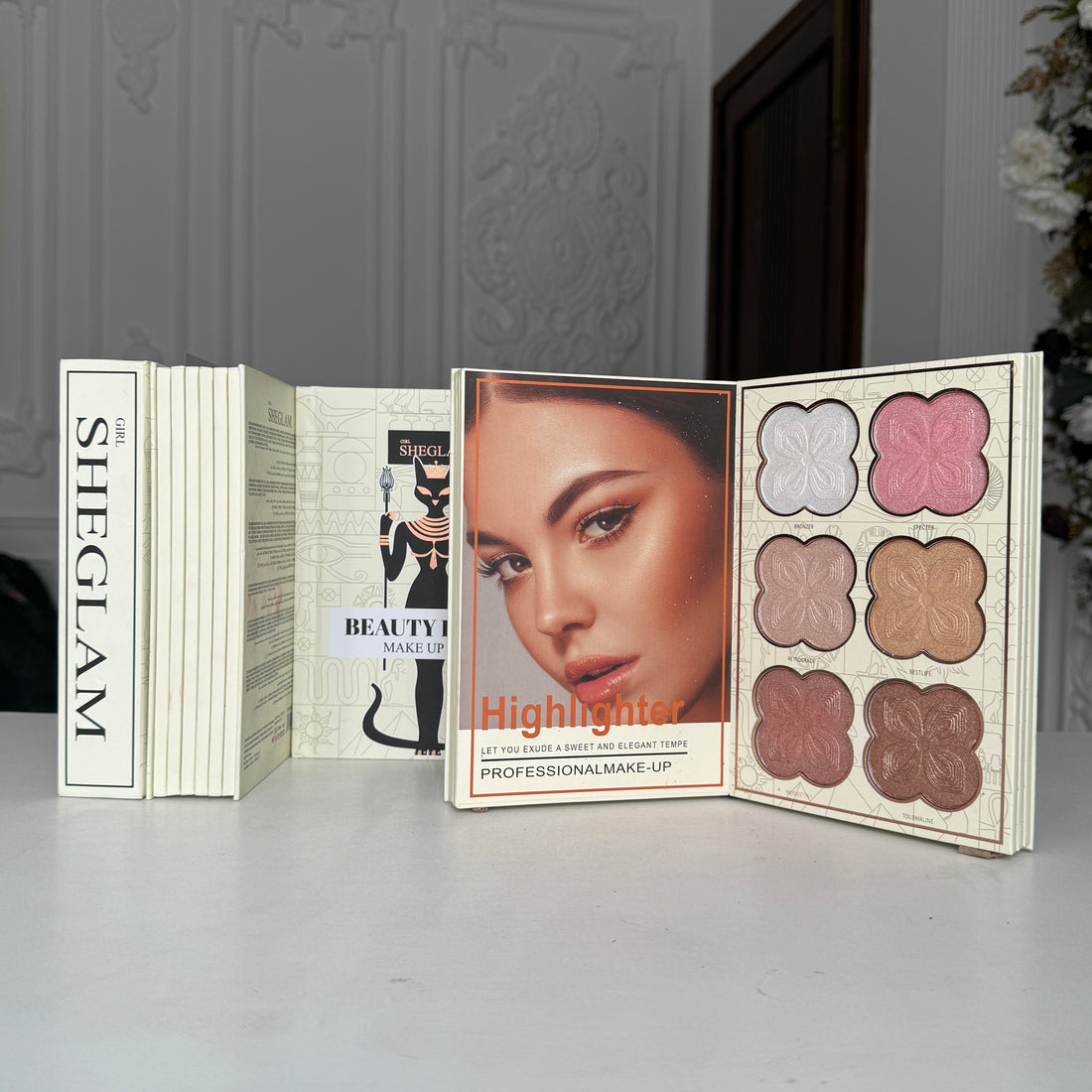 SHEGLAM 6 in One Makeup Book Palette 6 Fold