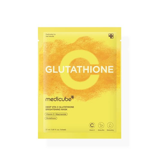 Medicube - Deep Vita C Glutathione Brightening Mask