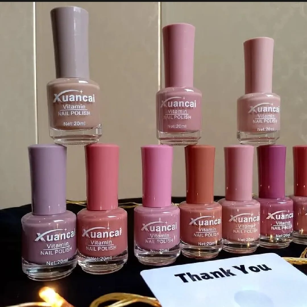 Mode Love  Nail Polish – Long Lasting Cute colour pack of 12 pices