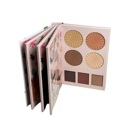 4 in 1 eyeshadow palette with free Brush Gift